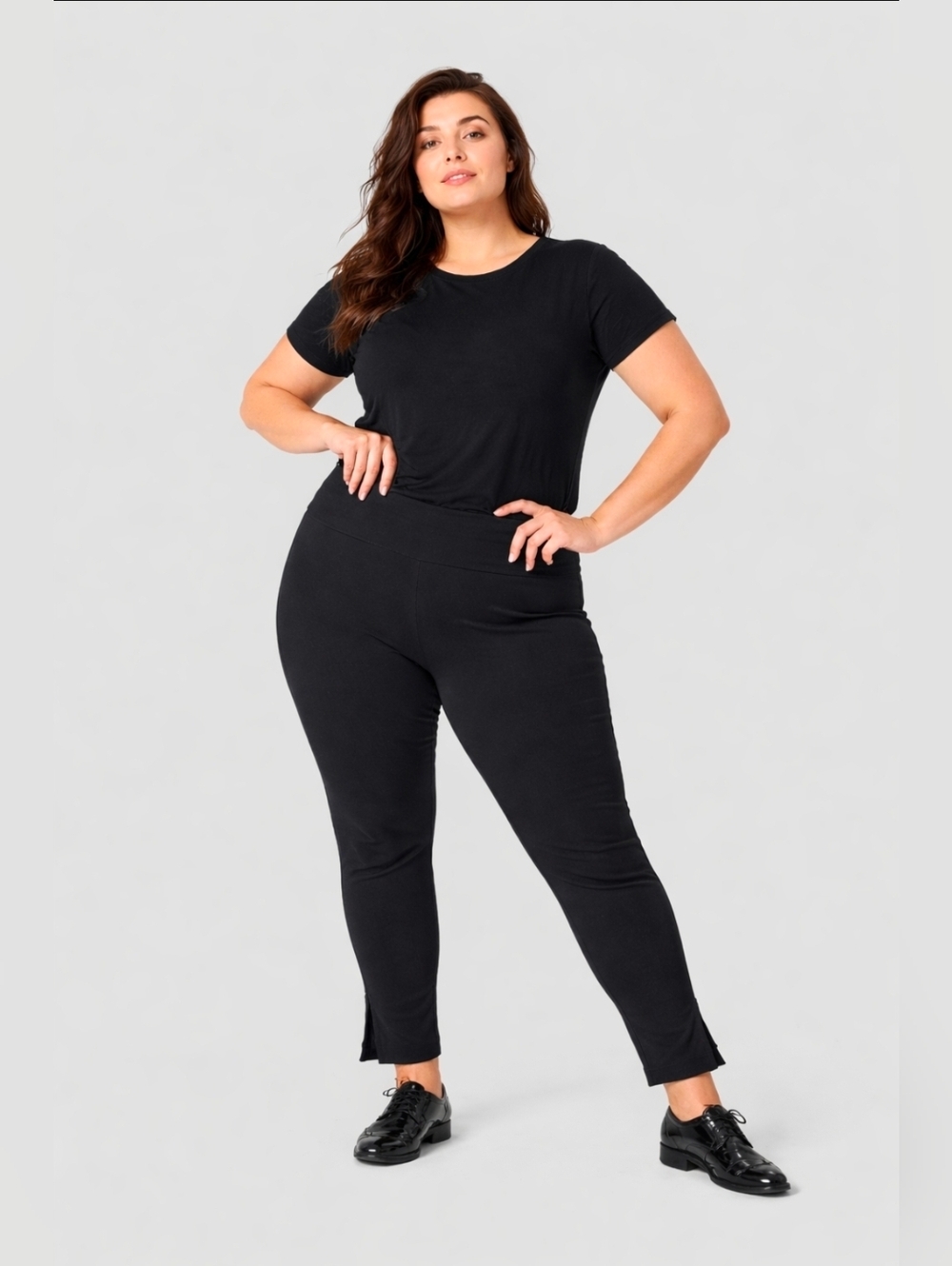 Bitte Kai Rand Copenhagen Magic stretch pants With Zipper Black XXL
